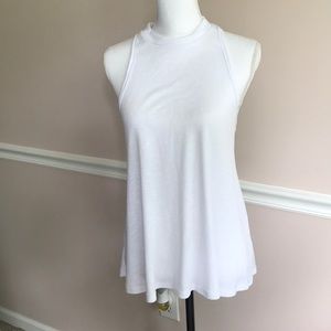 FREE PEOPLE High Neck Flowy Tank